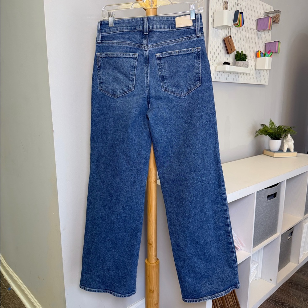 PAIGE Sasha High-Rise Stretch Wide-Leg Jeans Sz 27 - Picture 7 of 11